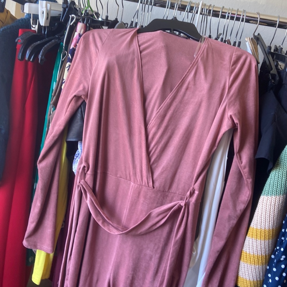 Mauve Jumpsuit- Naked wardrobe